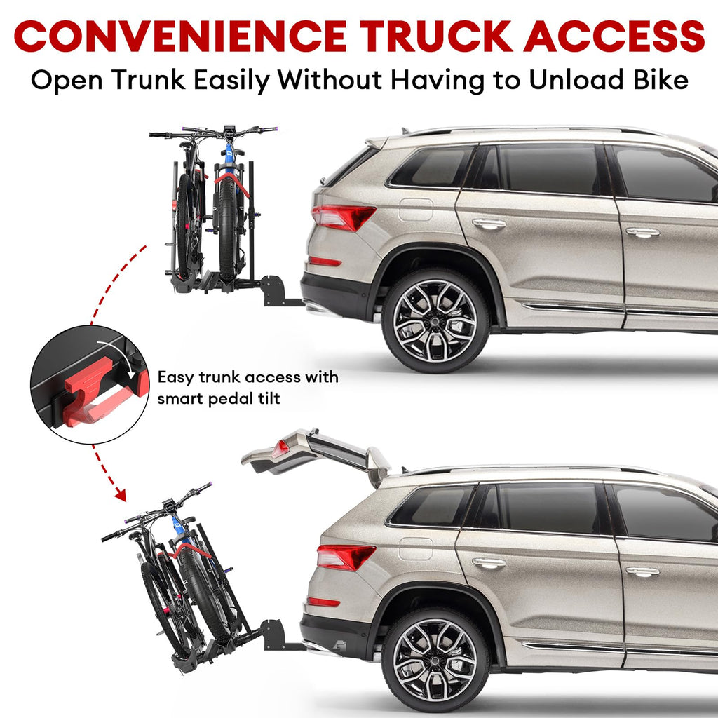 Rack 2 Electric Bikes