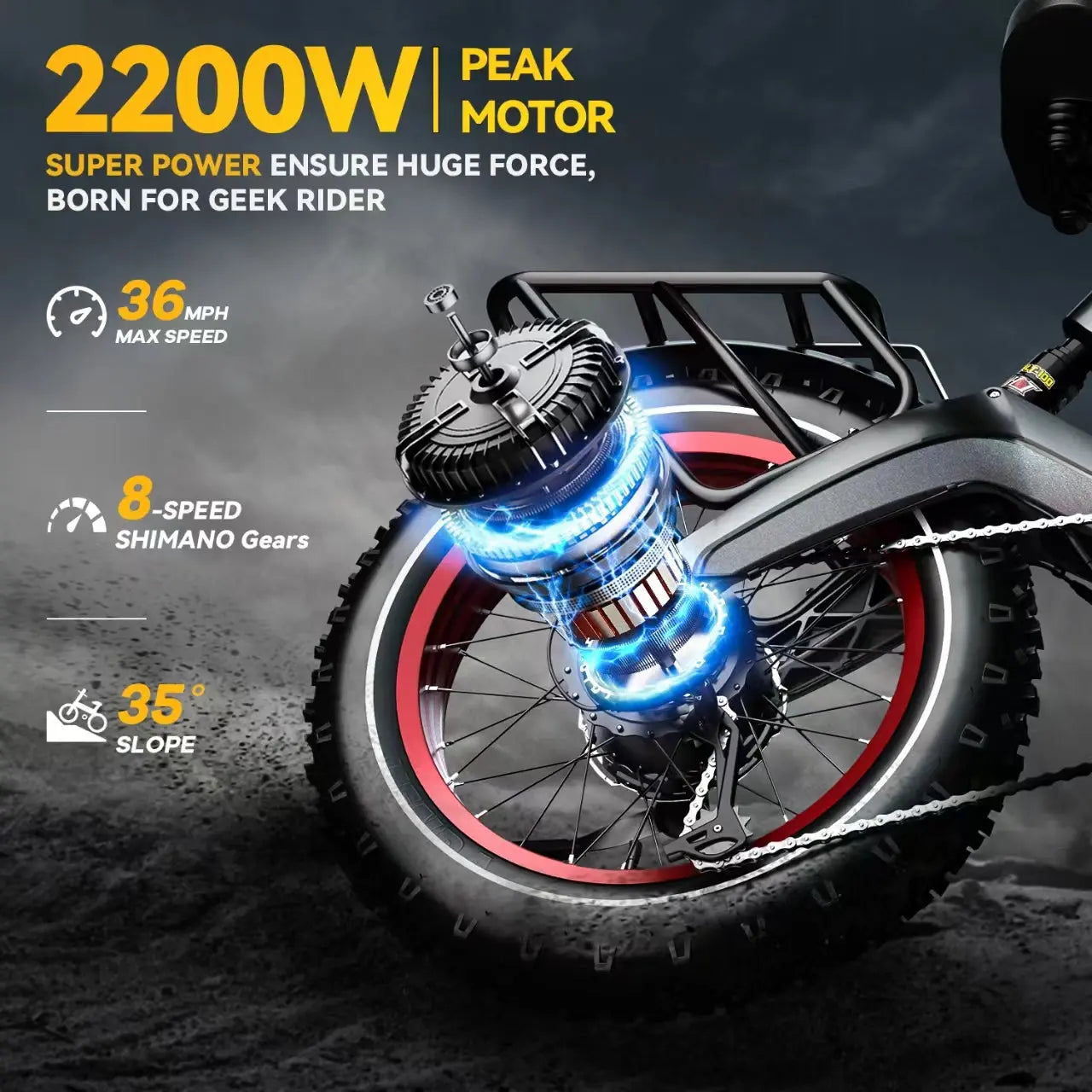 EK6 Up to 100Mile,36mph