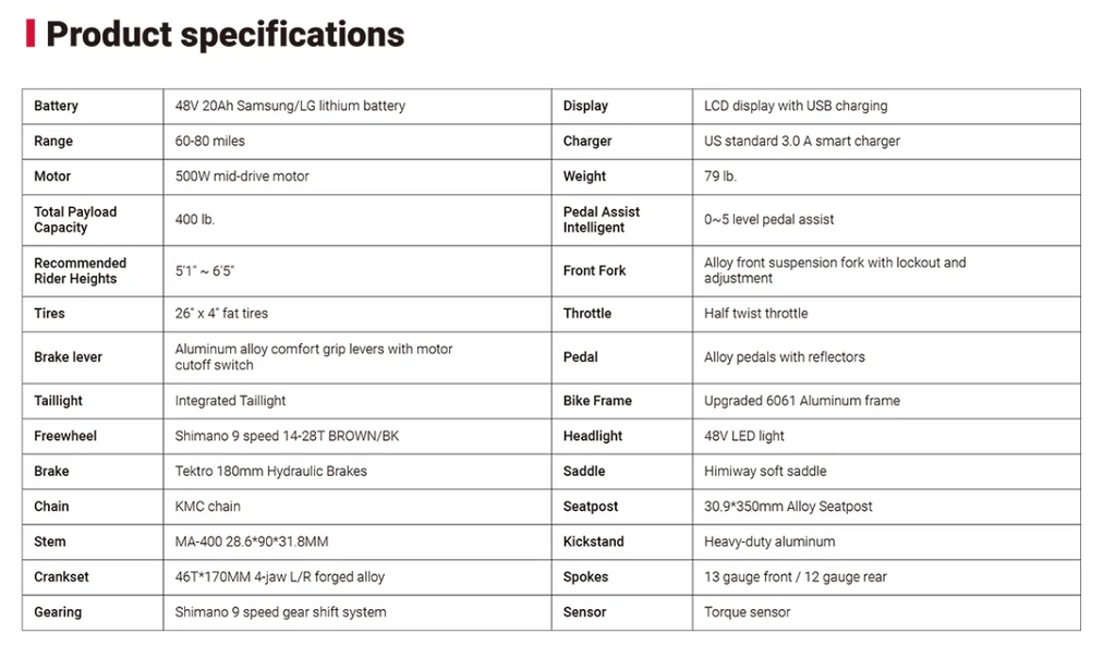 Himiway D5 Pro / D5 ST Pro All-Terrain E-Bike
